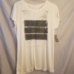 NWT Rachel Roy SS Graphic Tee